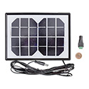 6V 2W Solar Panel + Screw terminal adapter