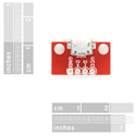 Retired - Breakout Board for USB microB