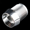 LED Holder Silver Finish - 10mm