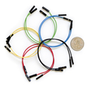 Jumper Wires Premium 6" F/F Pack of 10