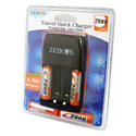 Travel Compact Charger W/4AA 2900 mAH Batteries