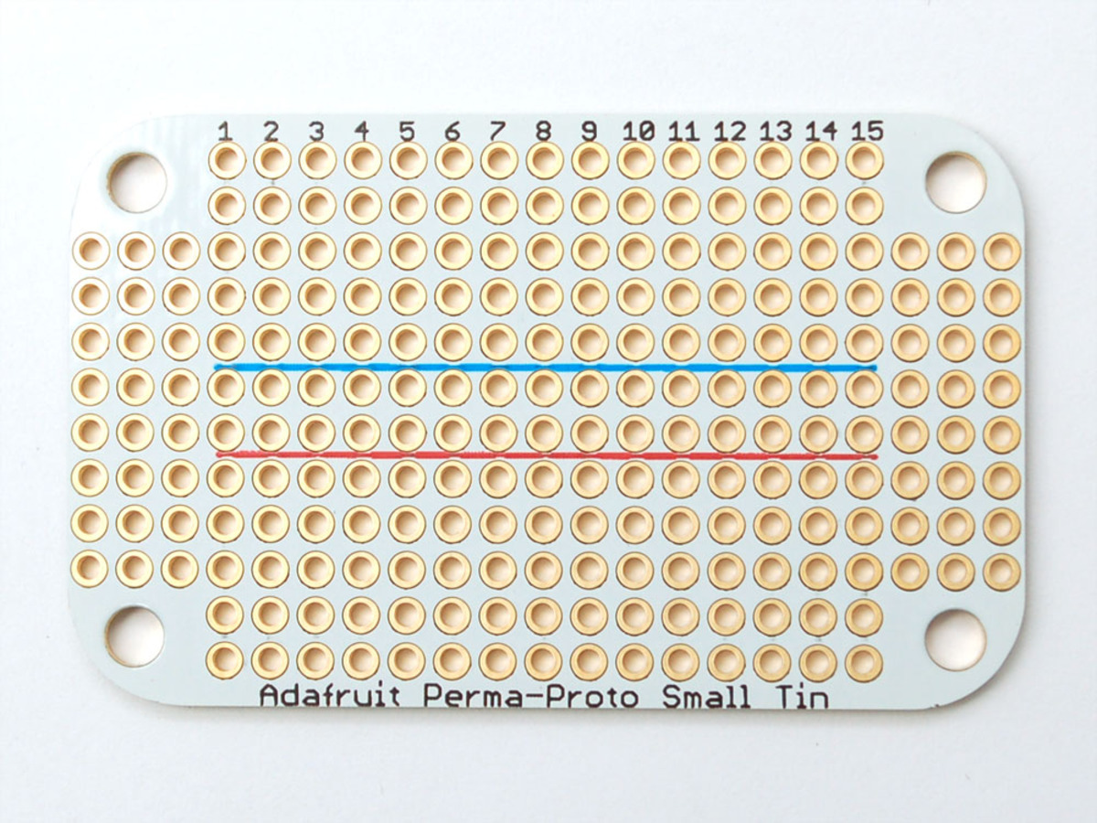 Adafruit Perma-Proto Small Mint Tin Size Breadboard PCB - 3 pack - Click Image to Close