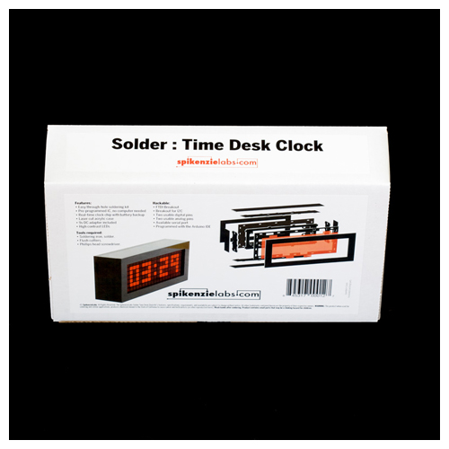 Solder:Time Desk Clock - Click Image to Close