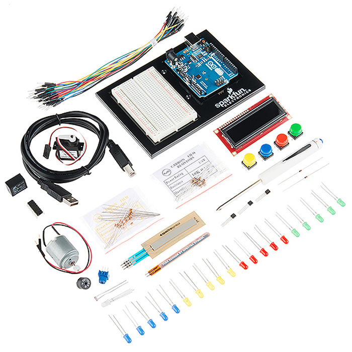 SparkFun Inventor's Kit (for Arduino Uno) - V3.3 - Click Image to Close