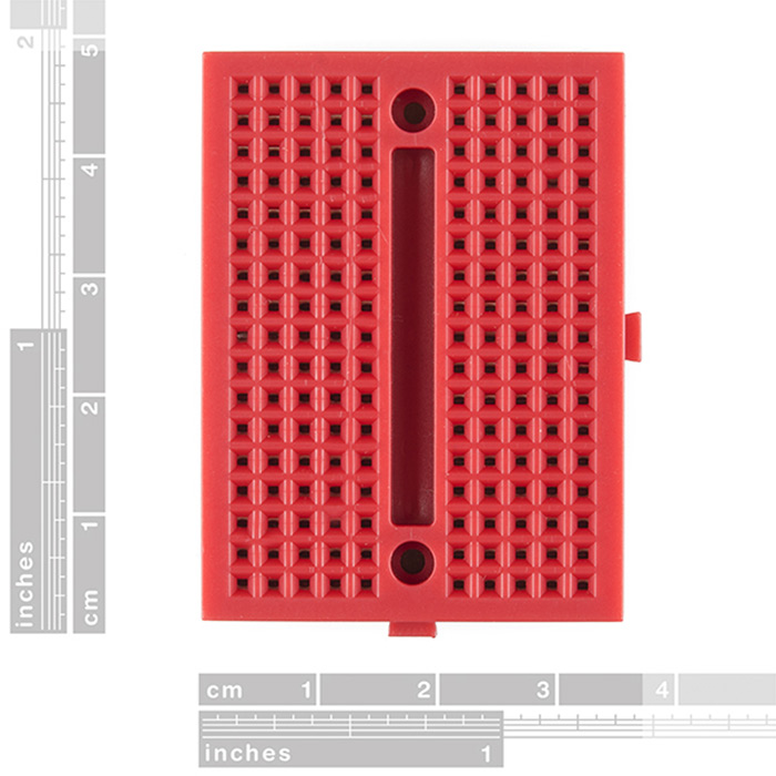 Breadboard - Mini Modular (Red) - Click Image to Close