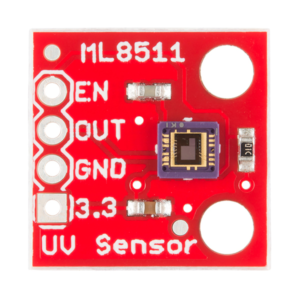 Retired - SparkFun UV Sensor Breakout - ML8511 - Click Image to Close