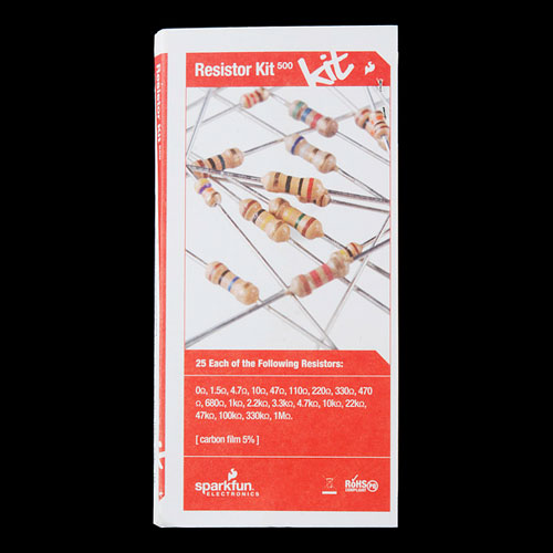 Resistor Kit - 1/4W (500 total) - Click Image to Close