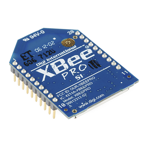 XBee Pro 60mW PCB Antenna - Series 1 (802.15.4) - Click Image to Close