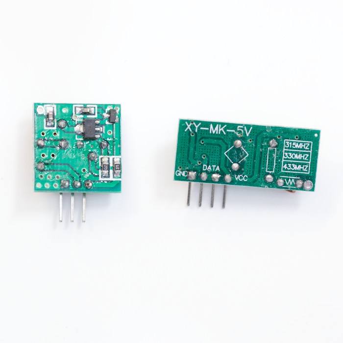 315MHz Wireless Superregeneration Sender and Receiver Modules - Click Image to Close