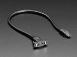 Câble USB panneau - Micro B mâle vers Micro B femelle