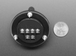 Encodeur rotatif CNC - 100 impulsions par rotation - 60 mm Noir