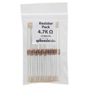 4.7K ohm resistors (25 pack)