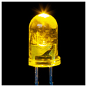 5mm LEDs YELLOW - 25 Pack