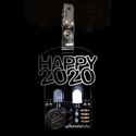 Joyeux (Happy) nouvel an 2020 Blinky Badge Kit