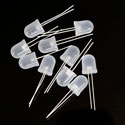 10 Pack 10 mm LED blanche