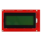 LCD série Activé 20x4 - Noir sur Vert 5V