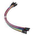 Jumper Wires Premium 6" F/F - 20 AWG (10 Pack)