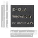 Lecteur RFID ID-12LA (125 kHz)