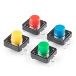 Boutons - 4 Multicolor-pack