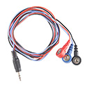 Câble capteur - Pads électrode (3 connecteur)
