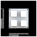 Bouton Pad 2x2 - LED Compatible