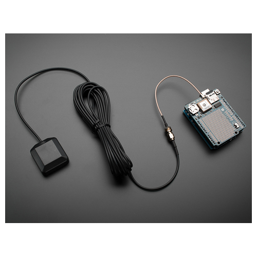 Adafruit Ultimate GPS Logger Shield - Includes GPS Module - Click Image to Close