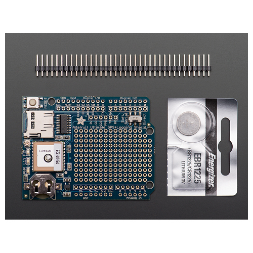 Adafruit Ultimate GPS Logger Shield - Includes GPS Module - Click Image to Close