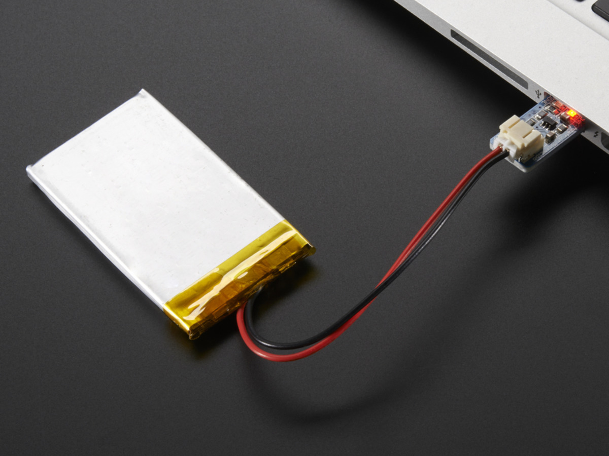 Adafruit Micro Lipo - USB LiIon/LiPoly charger - v1 - Click Image to Close