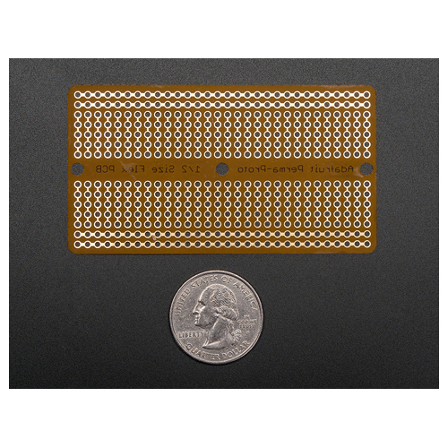 Adafruit Flex Perma-Proto - Half-sized Breadboard Flex-PCB - Click Image to Close