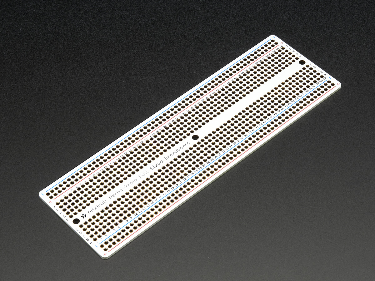 Adafruit Perma-Proto Full-sized Breadboard PCB - Single - Click Image to Close