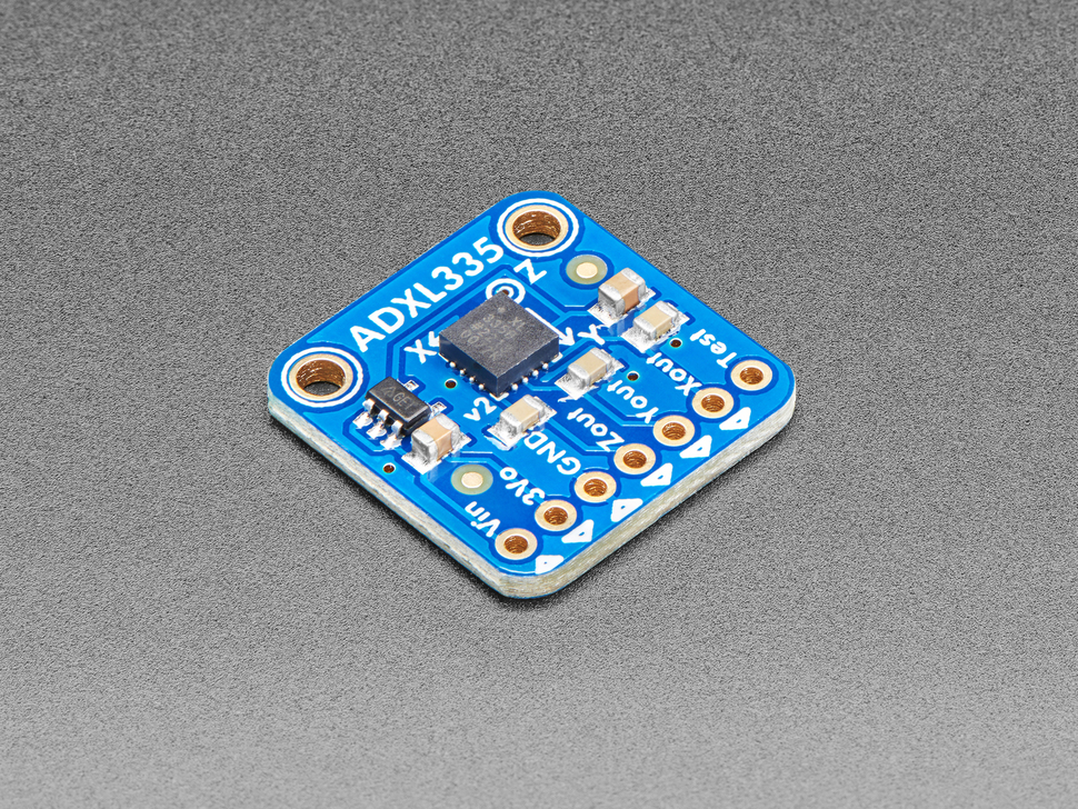 ADXL335 - 5V ready triple-axis accelerometer (+-3g analog out) - Click Image to Close