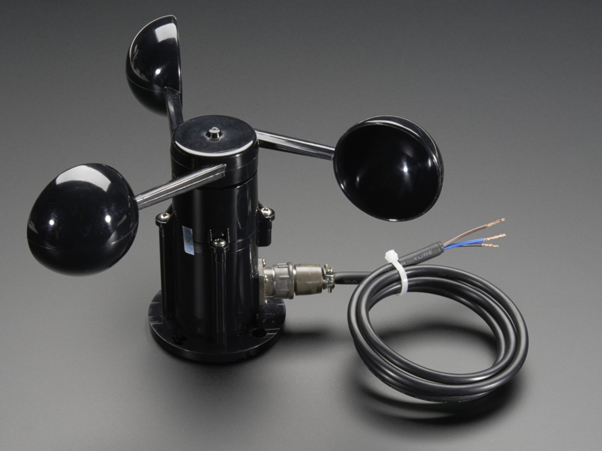 Anemometer Wind Speed Sensor w/Analog Voltage Output - Click Image to Close