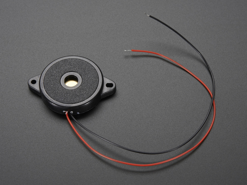 Large Enclosed Piezo Element w/Wires - Click Image to Close