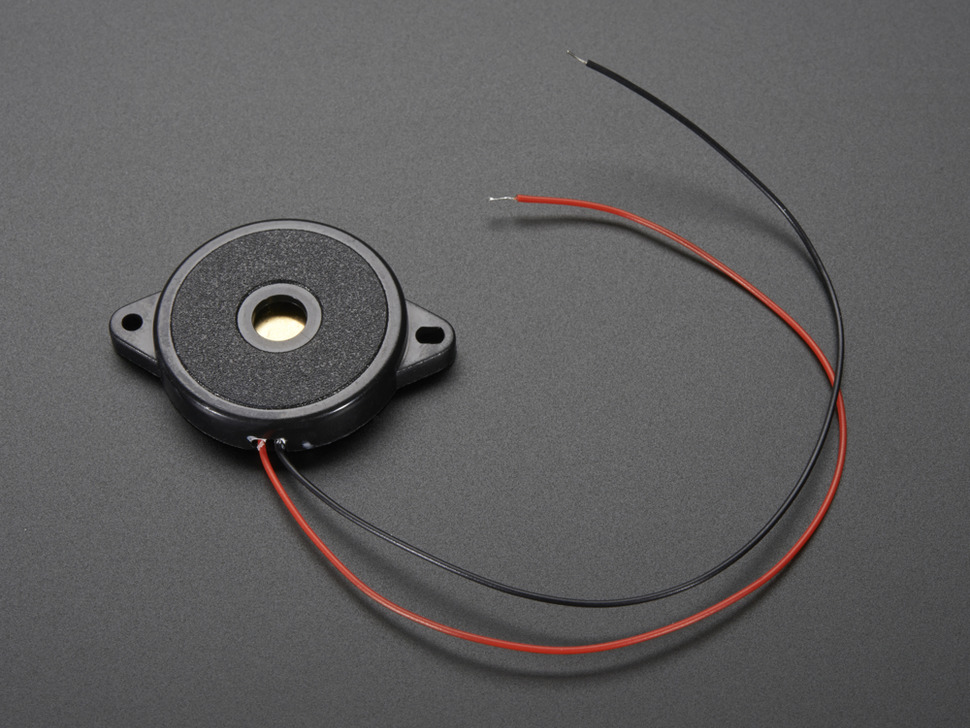 Large Enclosed Piezo Element w/Wires - Click Image to Close