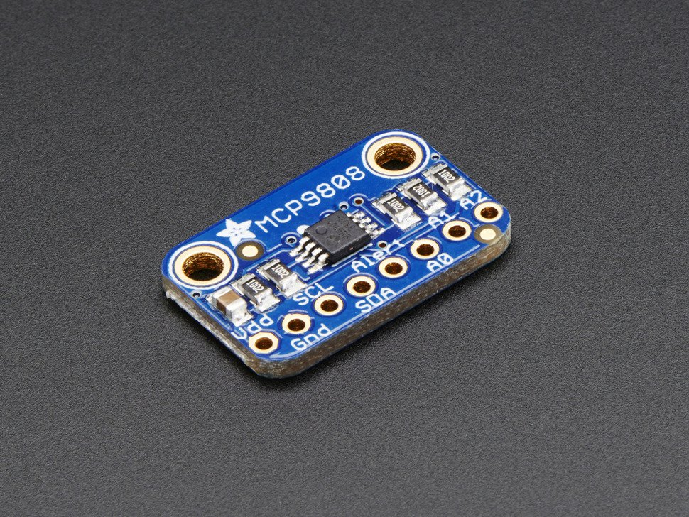 MCP9808 High Accuracy I2C Temperature Sensor Breakout Board - Click Image to Close