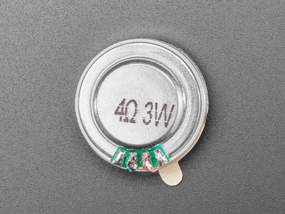 Medium Surface Transducer - 4 Ohm 3 Watt - Click Image to Close