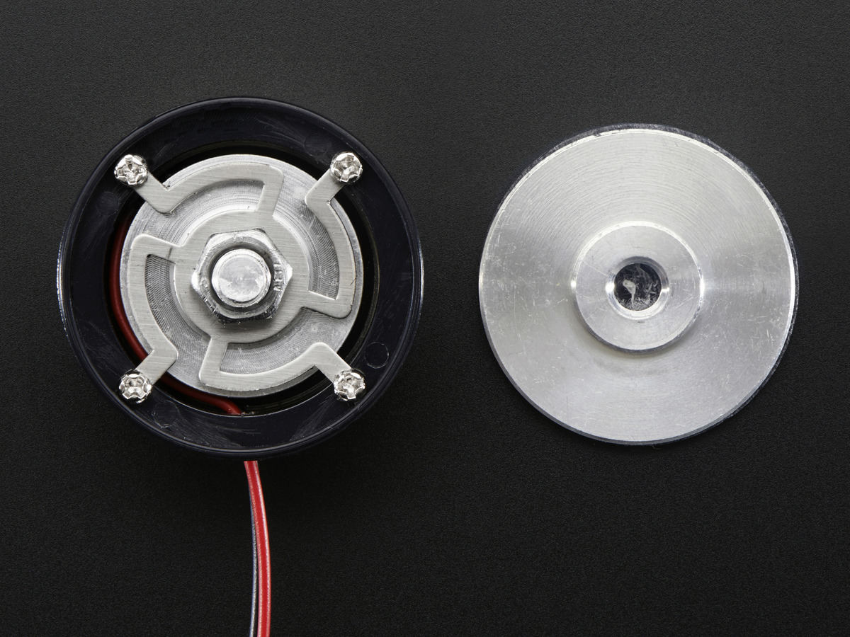 Medium Surface Transducer - 4 Ohm 3 Watt - Click Image to Close