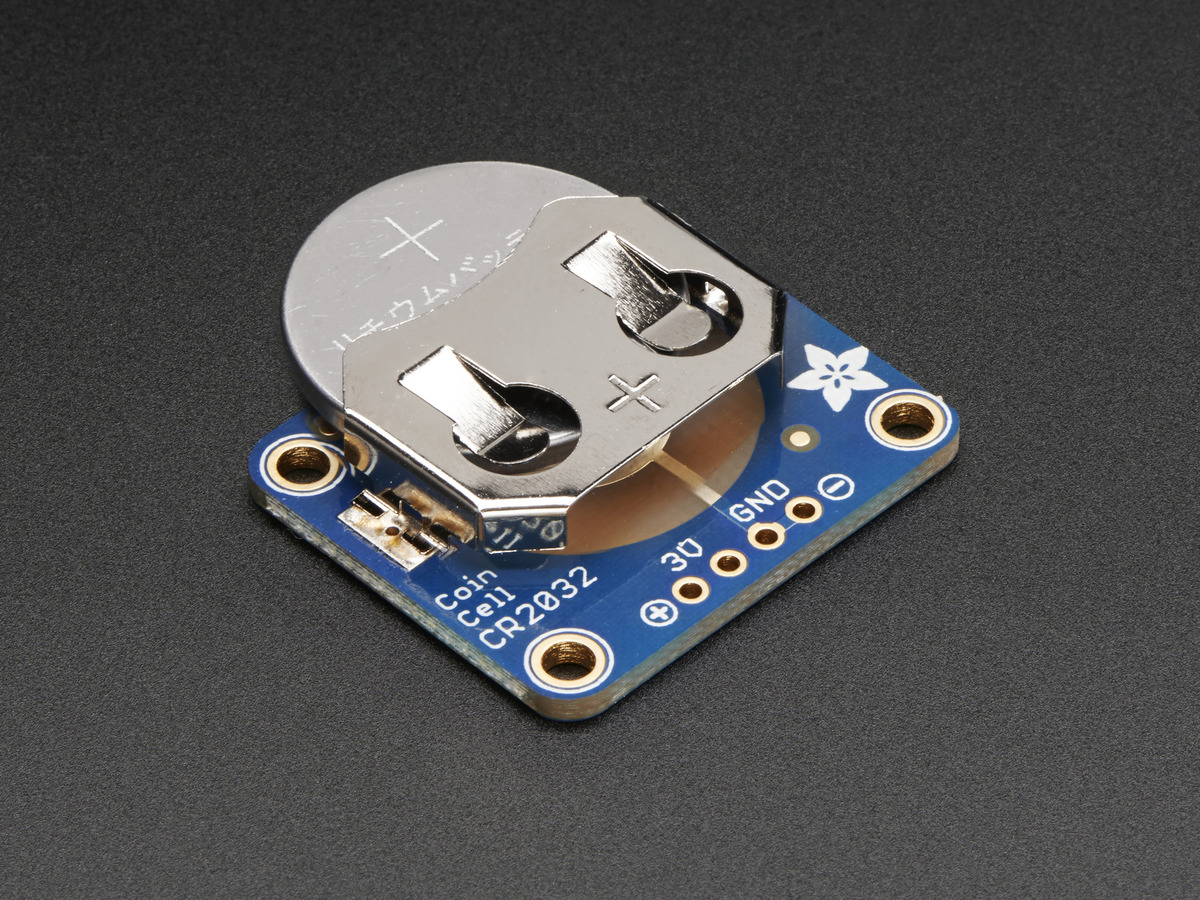 20mm Coin Cell Breakout Board (CR2032) - Click Image to Close