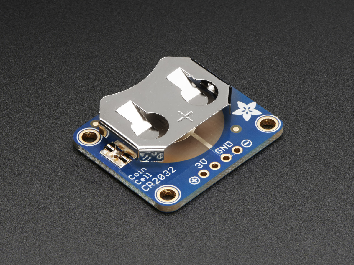 20mm Coin Cell Breakout Board (CR2032) - Click Image to Close