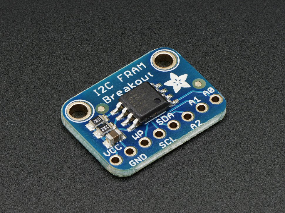 Adafruit I2C Non-Volatile FRAM Breakout - 256Kbit / 32KByte - Click Image to Close