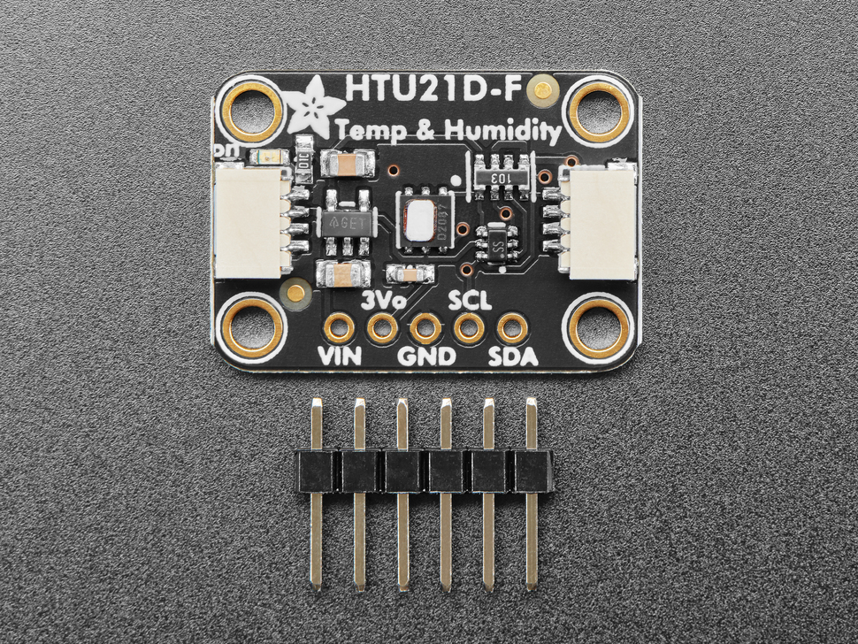 Adafruit HTU21D-F Temp & Hum Sensor Breakout - STEMMA QT - Click Image to Close