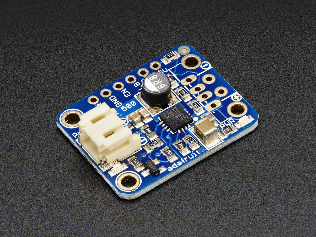 PowerBoost 500 Basic - 5V USB Boost @ 500mA from 1.8V+ - Click Image to Close