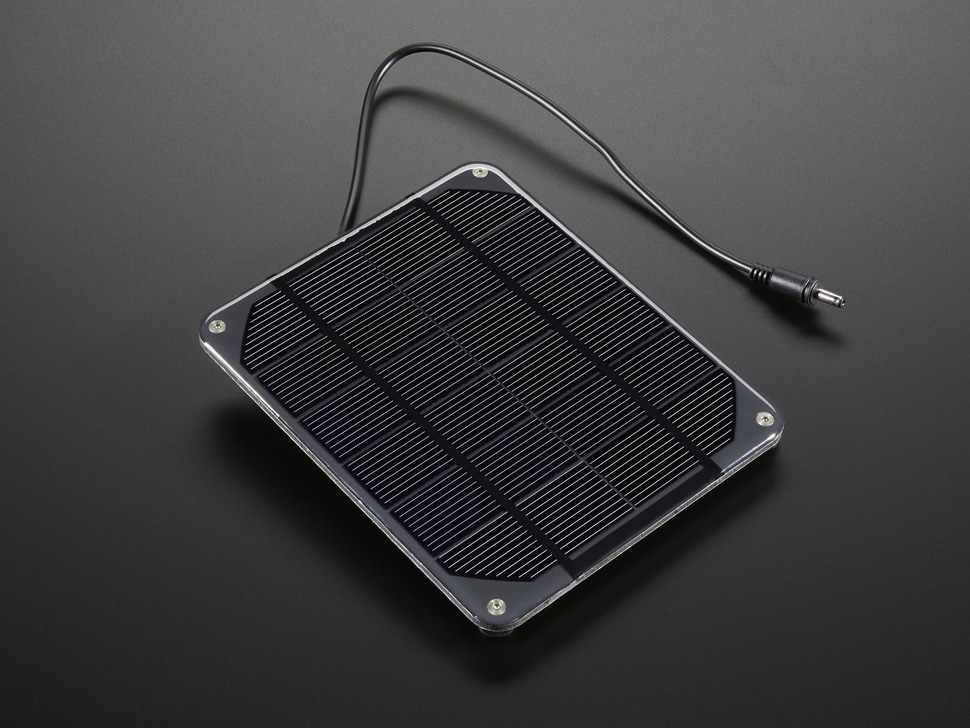 Medium 6V 2W Solar panel - 2.0 Watt - Click Image to Close