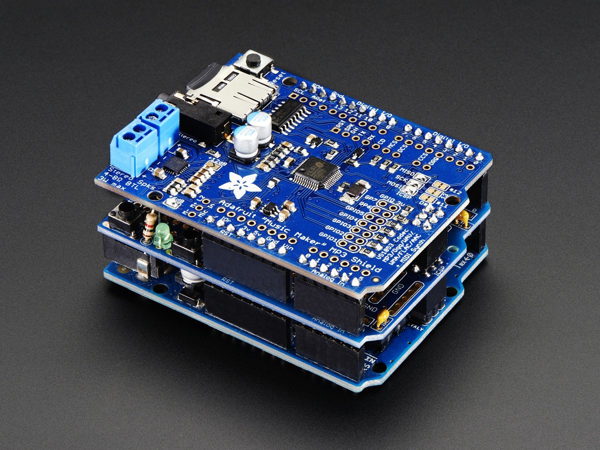 Adafruit Proto Shield for Arduino Unassembled Kit - Stack - R3 - Click Image to Close