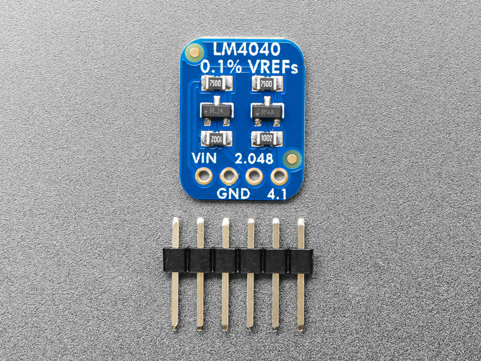 Precision LM4040 Voltage Reference Breakout - 2.048V and 4.096V - Click Image to Close