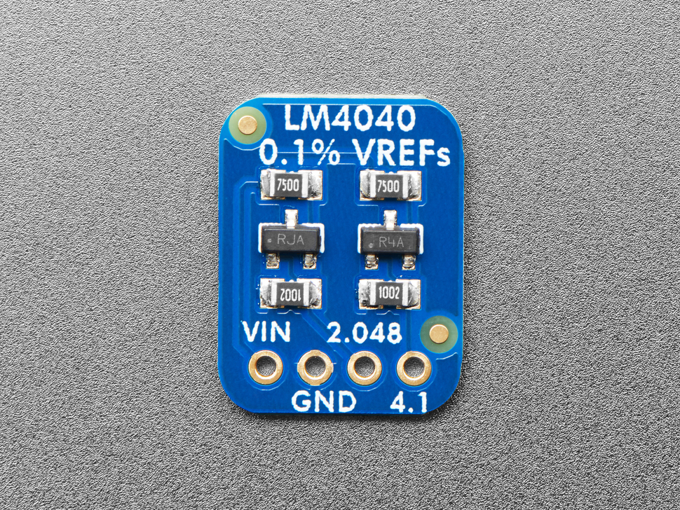 Precision LM4040 Voltage Reference Breakout - 2.048V and 4.096V - Click Image to Close