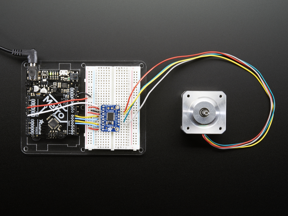 Adafruit TB6612 1.2A DC/Stepper Motor Driver Breakout Board - Click Image to Close