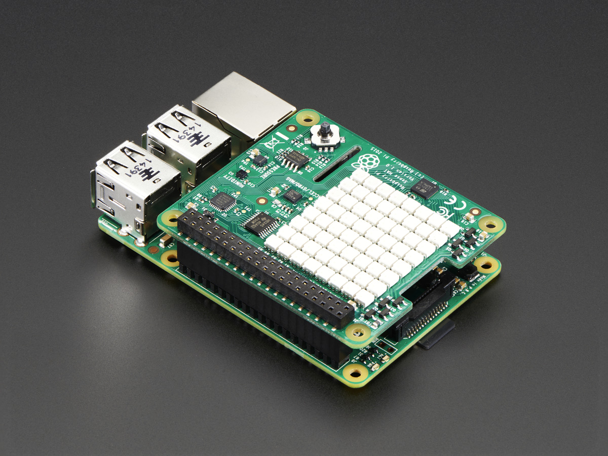 Raspberry Pi Sense HAT - For the Pi 3 / 2 / B+ / A+ - Click Image to Close