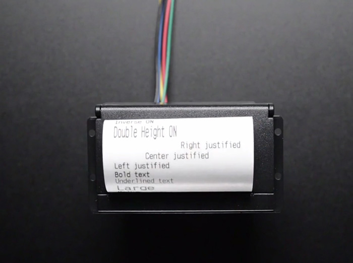 Nano Thermal Receipt Printer - TTL Serial - Click Image to Close