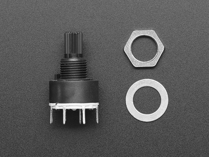 Mini 8-Way Rotary Selector Switch - SP8T - Click Image to Close